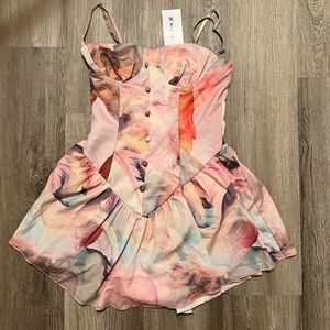 Minidress with shorts